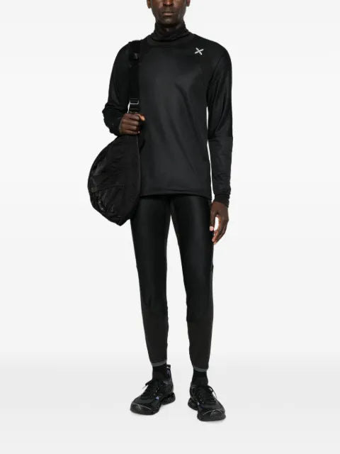 MONTURA high-neck logo-print sweatshirt