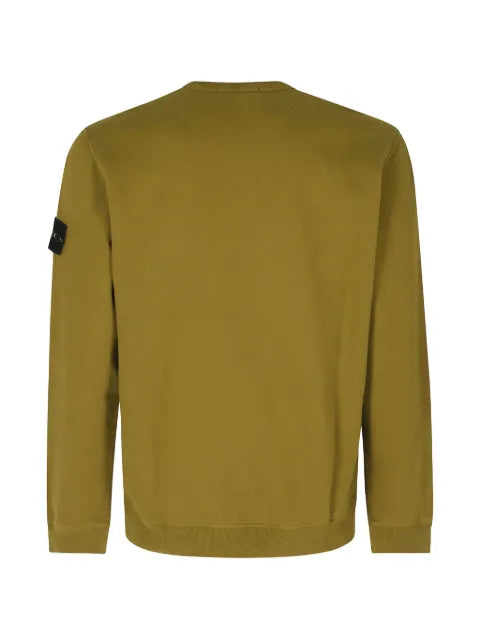 Stone Island 6100049 brushed organic cotton fleece sweatshirt