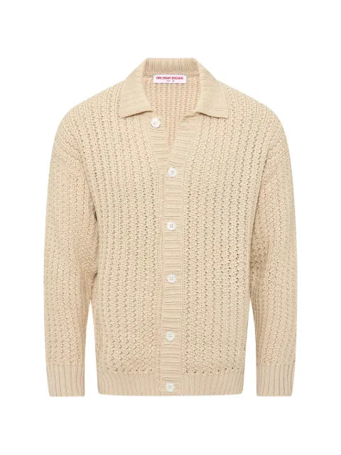 Orlebar Brown Thomas chunky-knit button-up cardigan