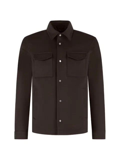 Herno button-up shirt jacket