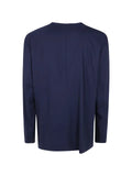 Emporio Armani double-breasted collarless blazer