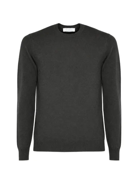 Cruciani fine-knit crew-neck sweater
