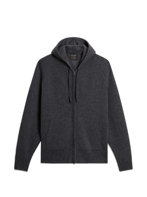 Woolrich zip-up knit hoodie