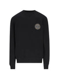 Barbour 90th Anniversary logo-patch sweater
