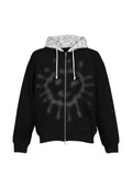 RASSVET sun-faded zip-up hoodie