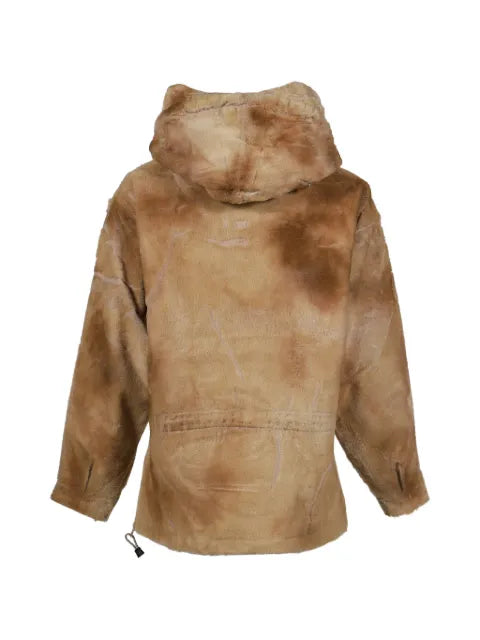 PDF x Napapijri Skidoo faux-fur jacket