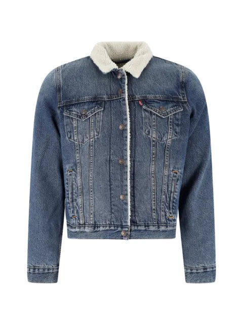 Levi's Original Sherpa Trucker borg-collar denim jacket