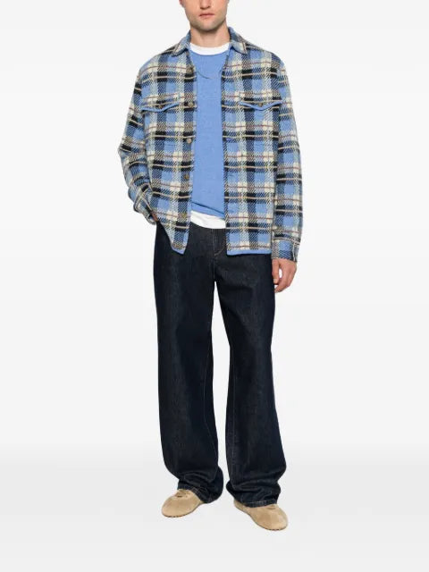 Guest In Residence curved-hem sweater