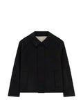 Lardini raglan-sleeve boxy-fit jacket