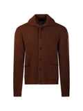 Fabrizio Del Carlo shawl-collar button-up cardigan