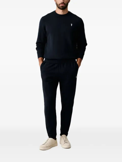 Trussardi logo-embroidered sweatshirt