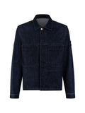 Stone Island logo-patch denim jacket