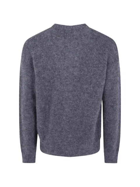 AMI Paris brushed V-neck cardigan