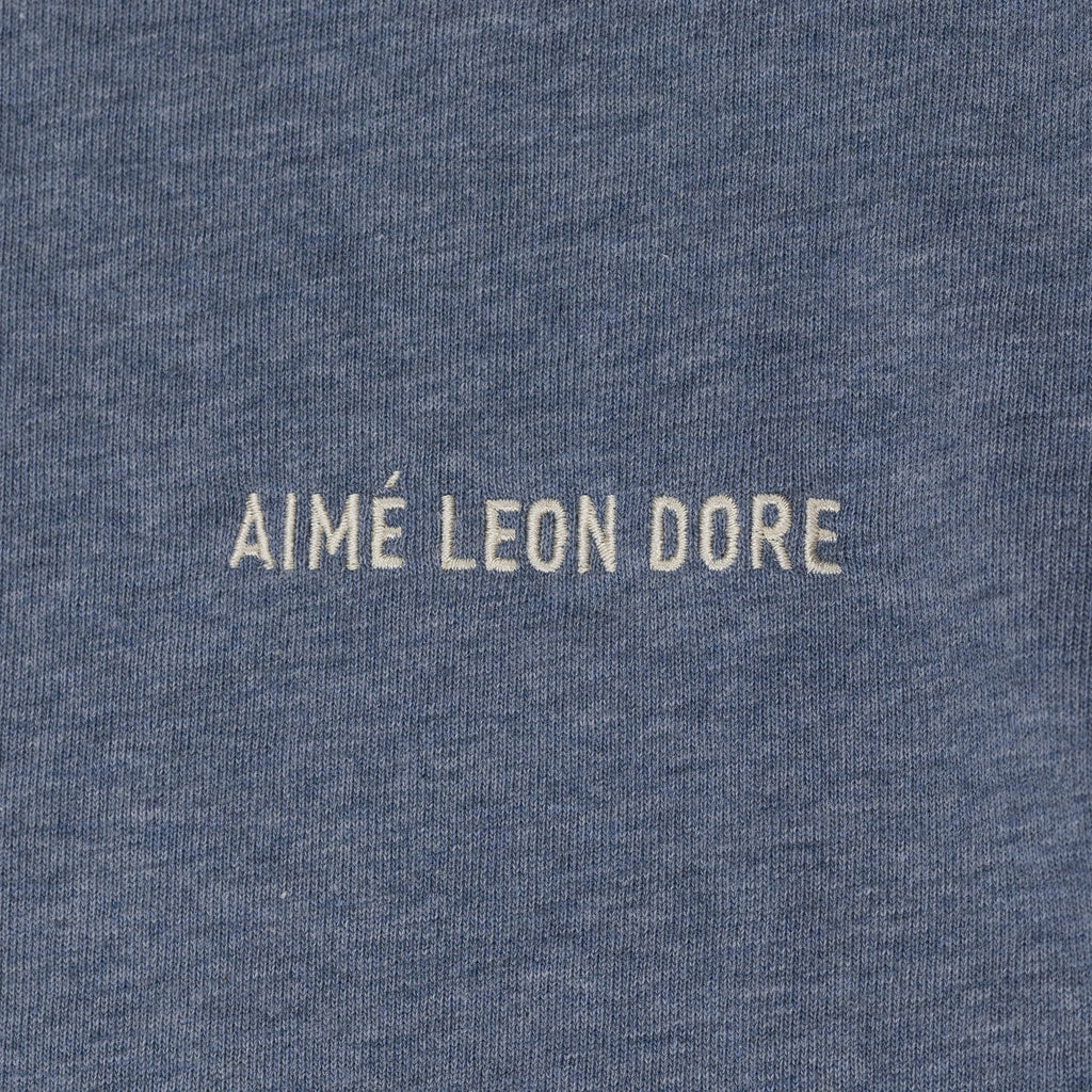Blue LS Melange Uniform Tee