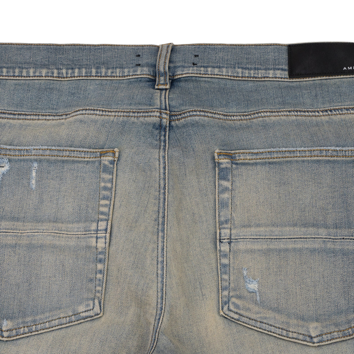 Blue Bleachout Crystal Thrasher Jeans