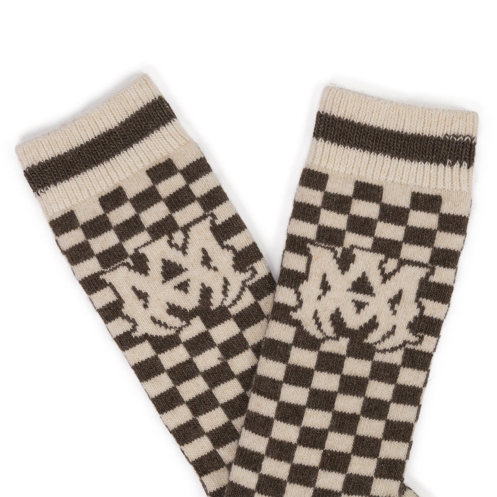 Brown Chunky MA Socks