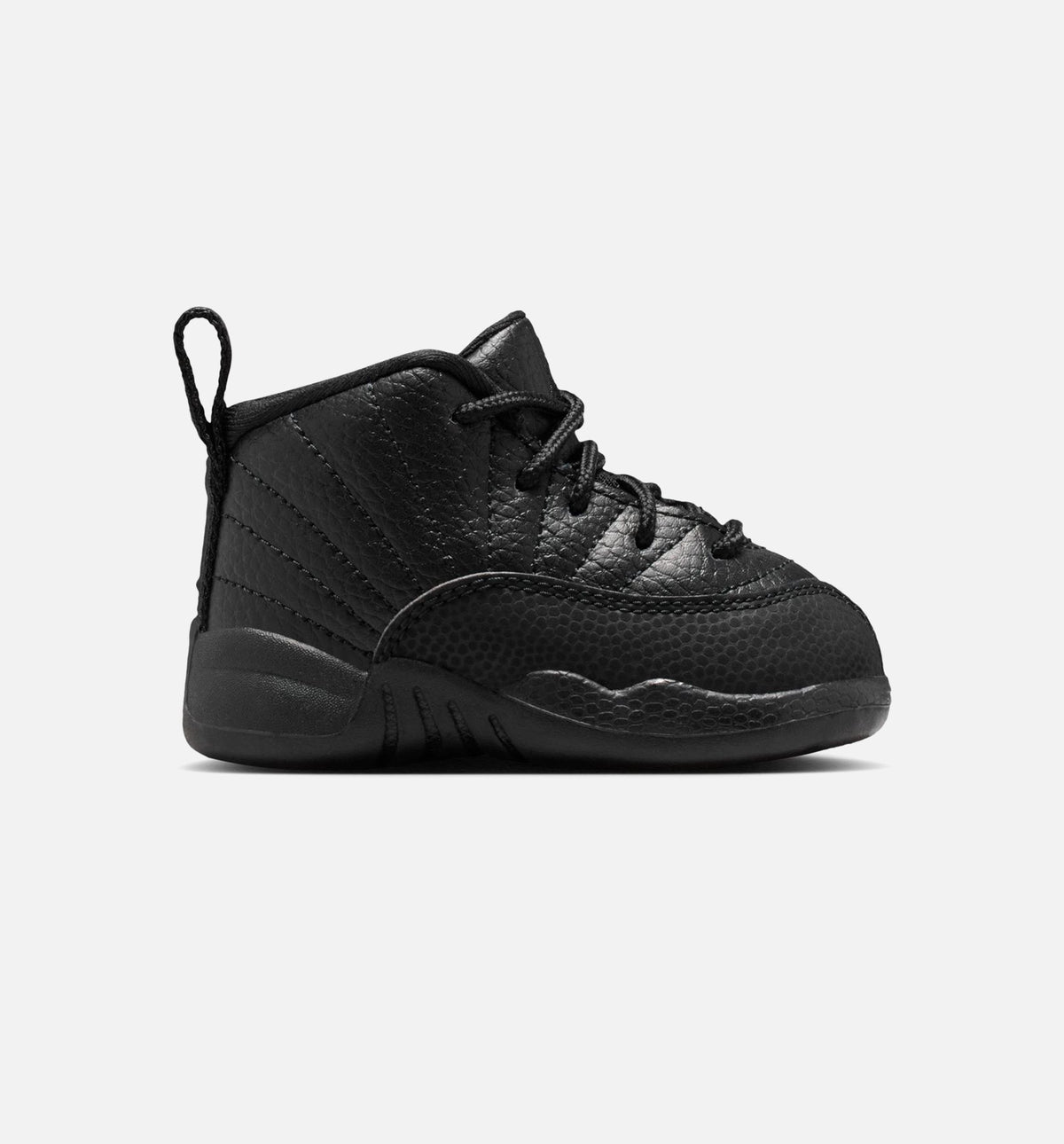 Air Jordan 12 Retro Bloodline Infant/Toddler Lifestyle Shoe – Black/Varsity Red