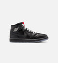 Air Jordan 1 Mid SE Men's Lifestyle Sneakers - Black/Grey