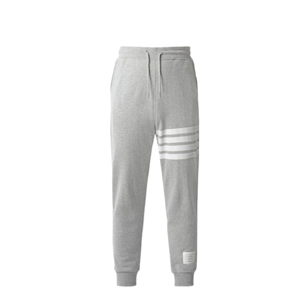 Thom Browne Style Four-Bar Unisex Sweatpants