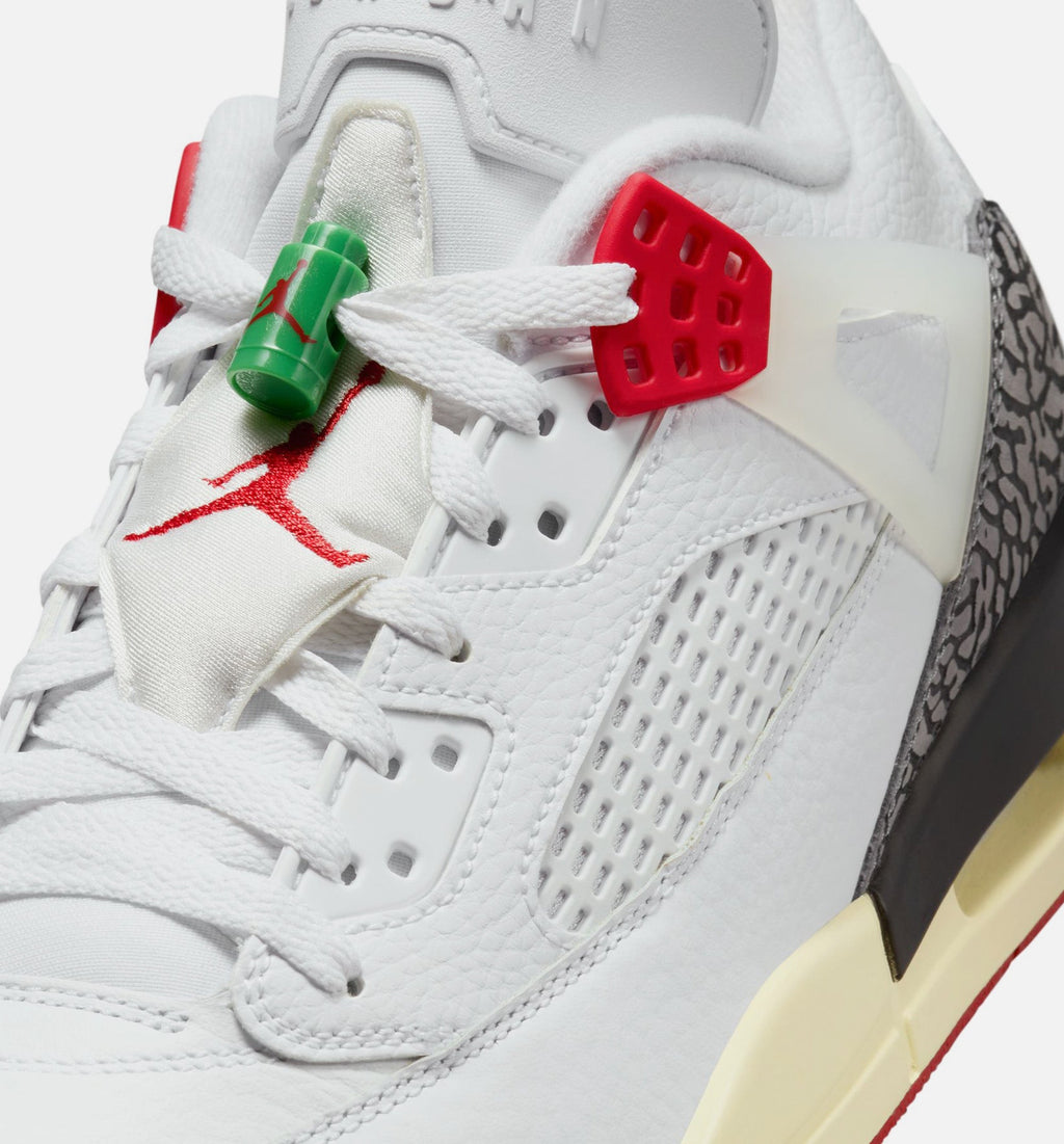 Spizike Low Men's Lifestyle Shoes - White/Black/Sail/Varsity Red