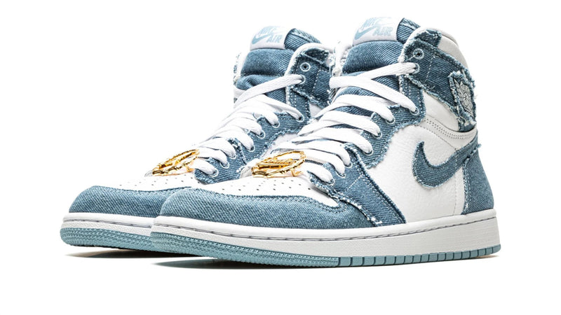 Air Jordan 1 High OG WMNS 'Denim' – Premium Denim Textile AJ1 High with Indigo Blue & White Detail