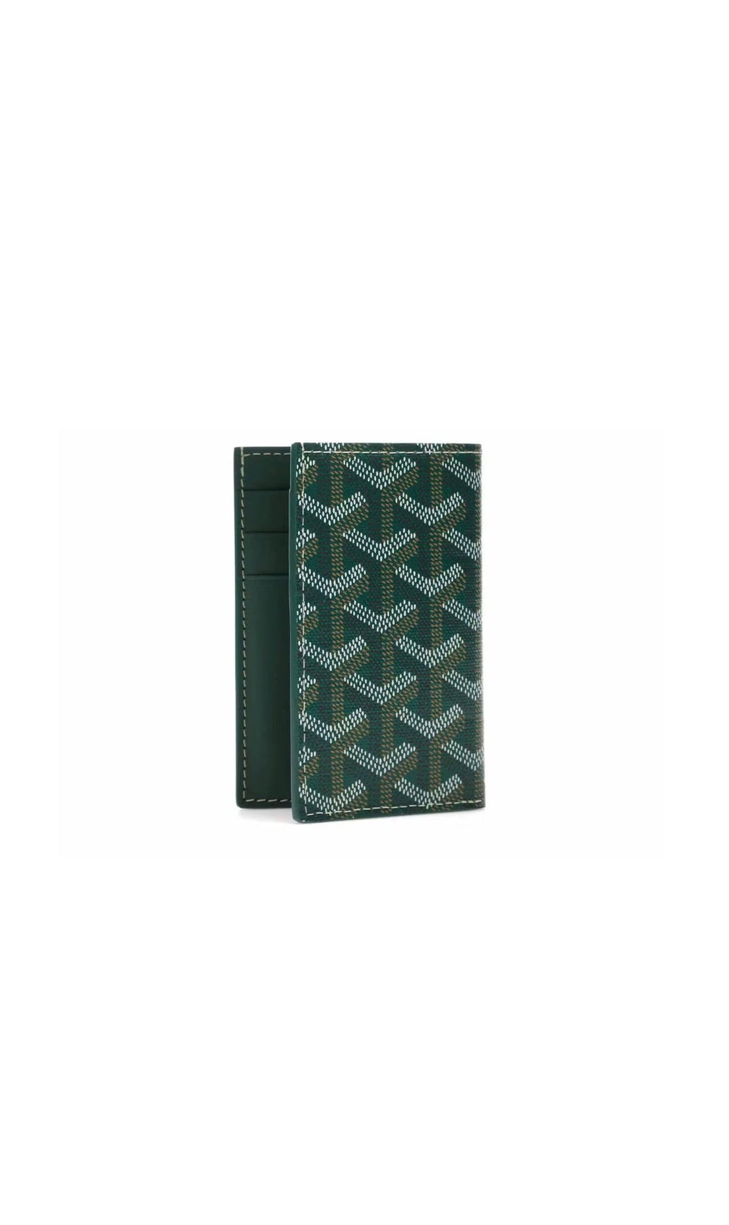 Goyard Saint Pierre Card Holder Green