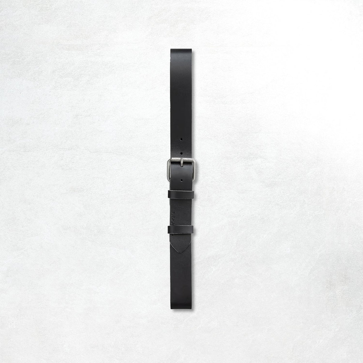 Nudie Jeans Pedersson Leather Belt: Black