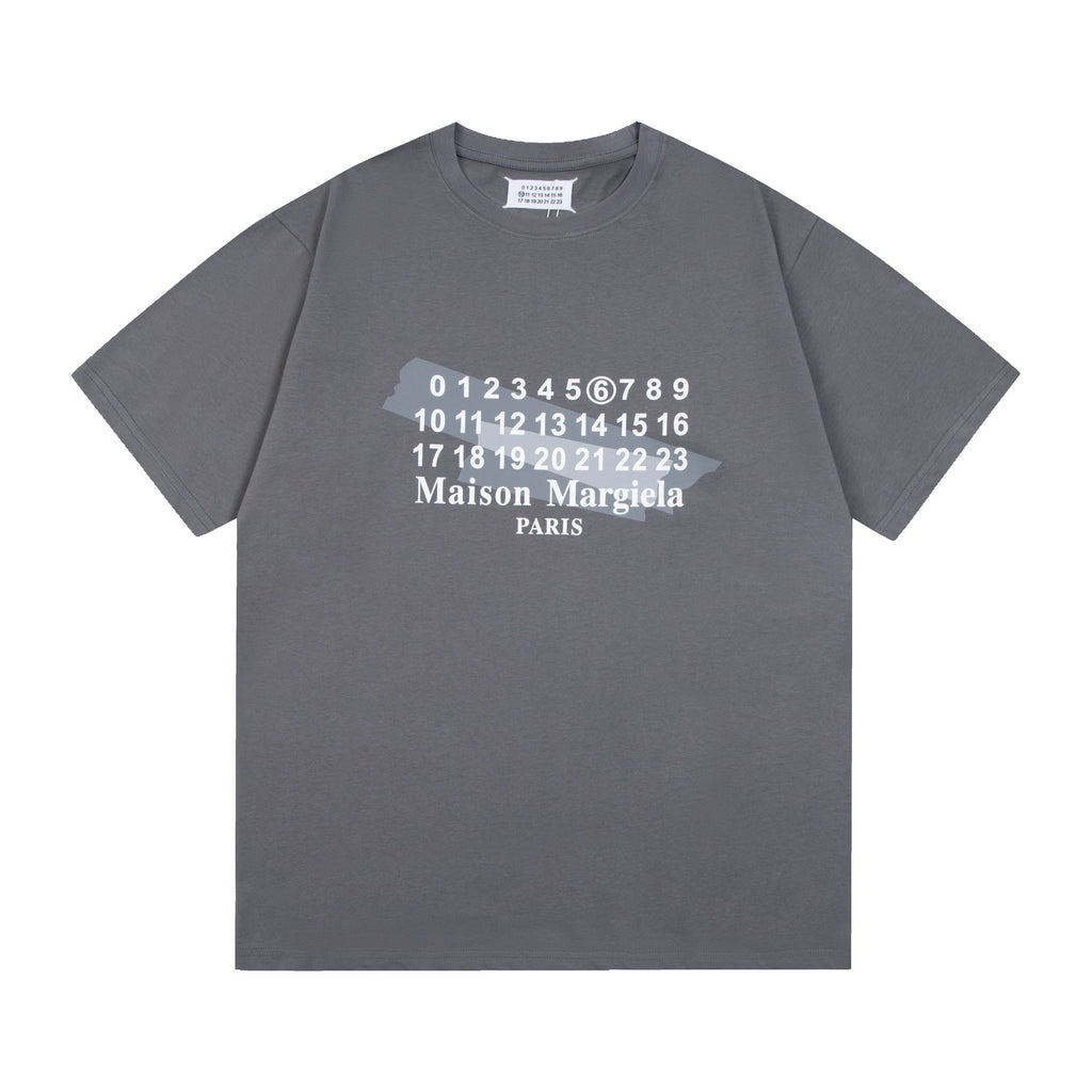 Maison Margiela T-shirt Crew Neck, Loose Short Sleeve T-shirt