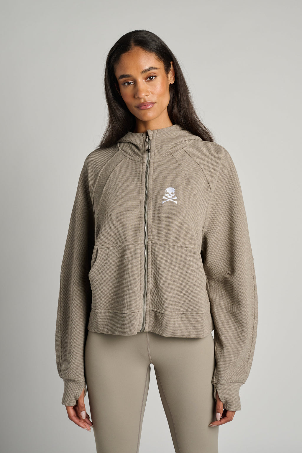 Scuba Oversized Full-Zip Hoodie