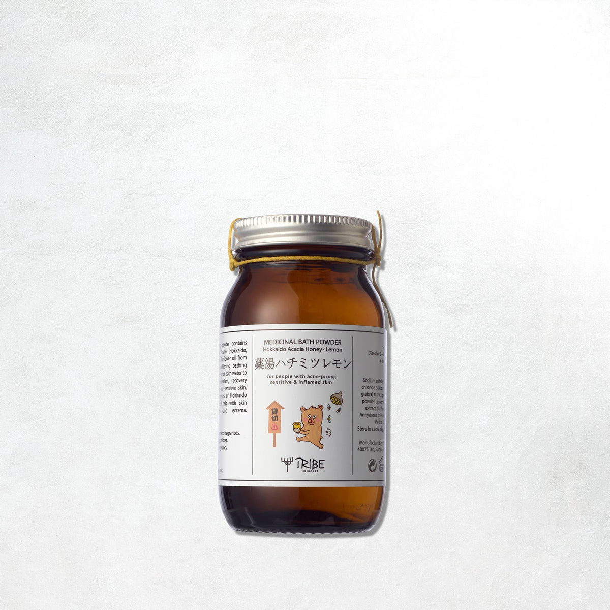 Tribe Skincare Japanese Bath Powder 200g: Hokkaido Honey & Lemon
