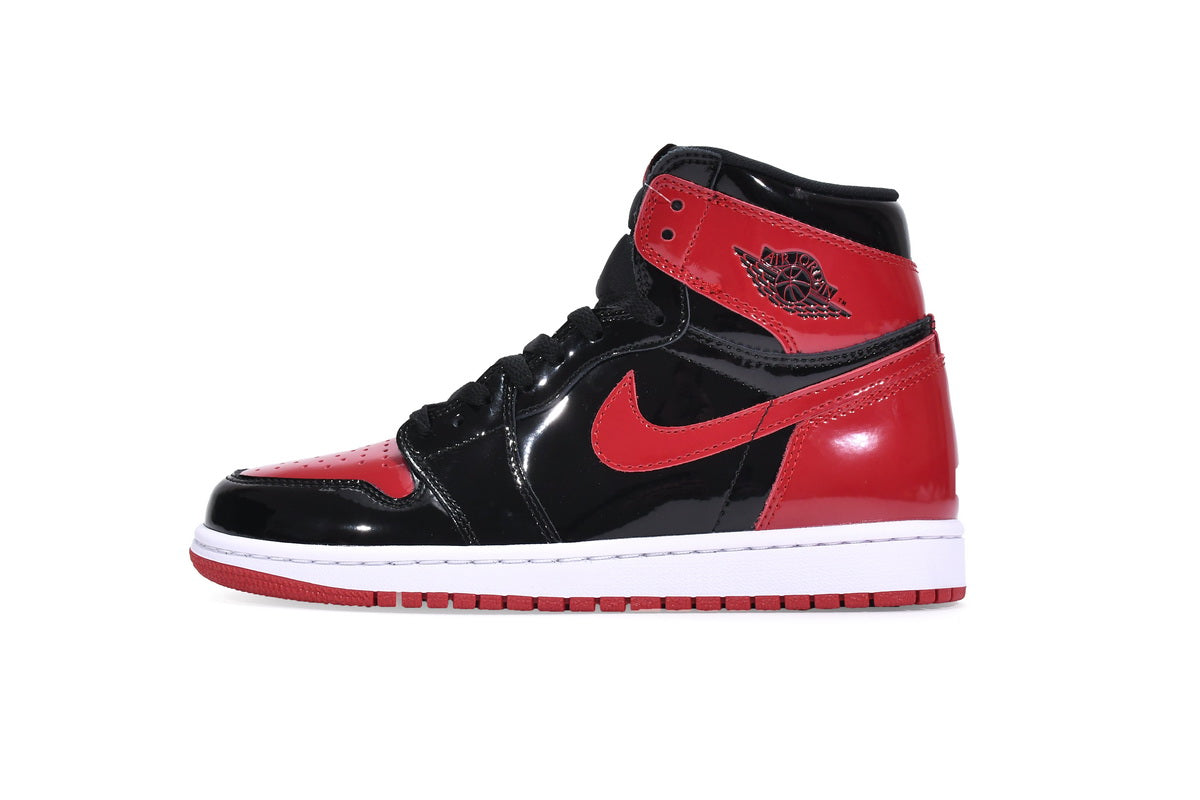 Jordan 1 Retro High OG Patent Bred 2021 Reps Sneaker 555088-063