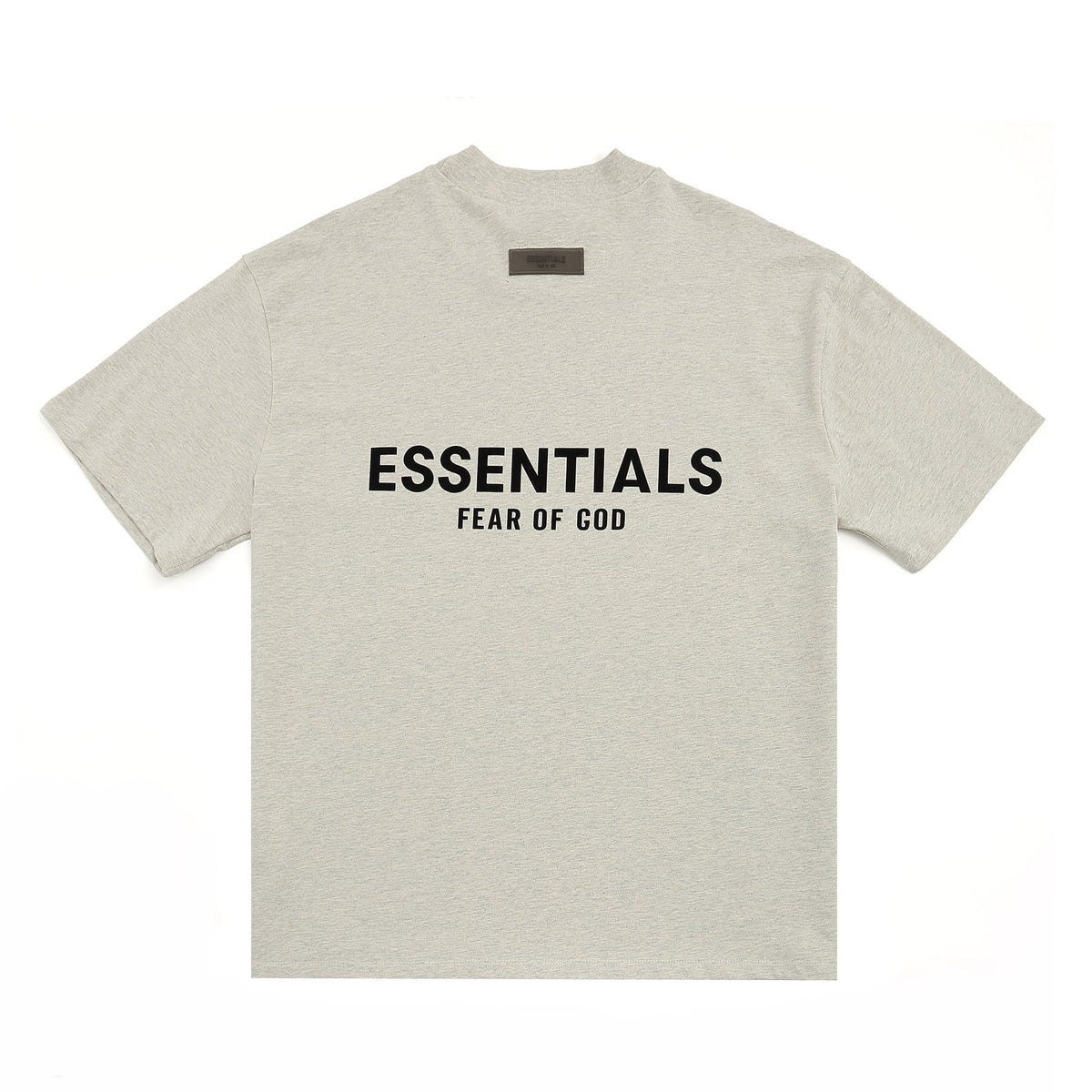 ESSENTIALS Flocked Logo Graphic T-Shirt