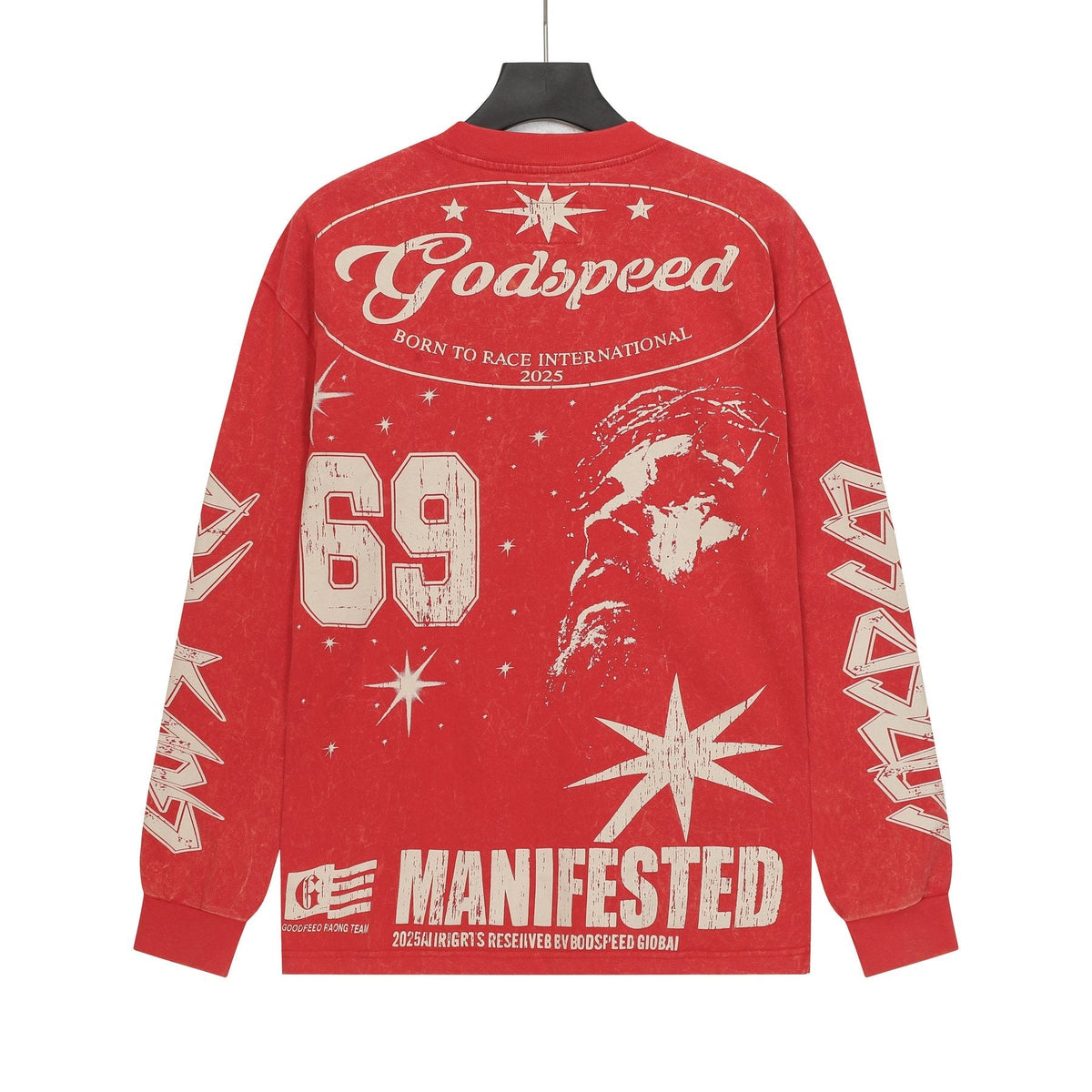Godspeed 69 Racing Graphic Long-Sleeve T-Shirt