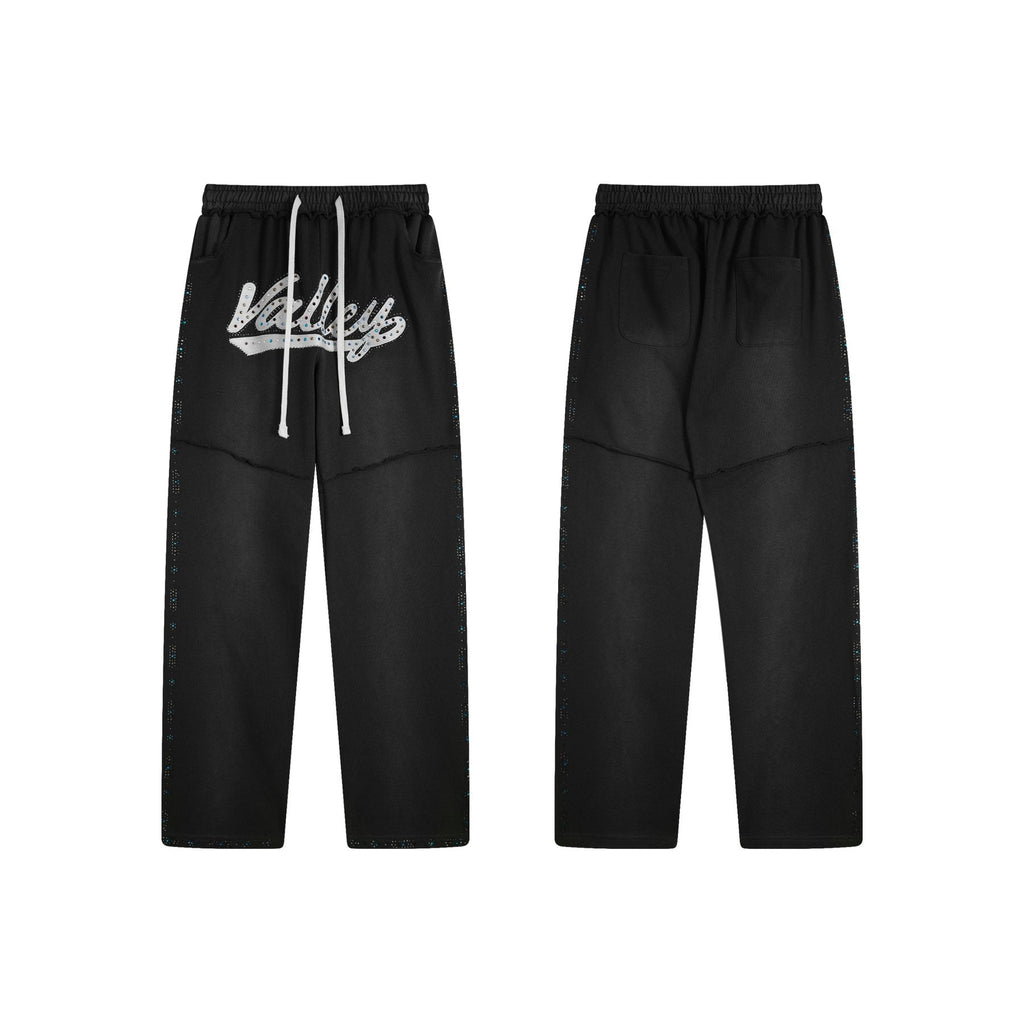 Valley Rhinestone Graphic Sweatpants