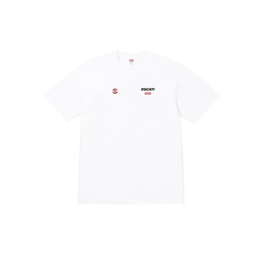 Supreme Ducati Back Logo Graphic T-Shirt