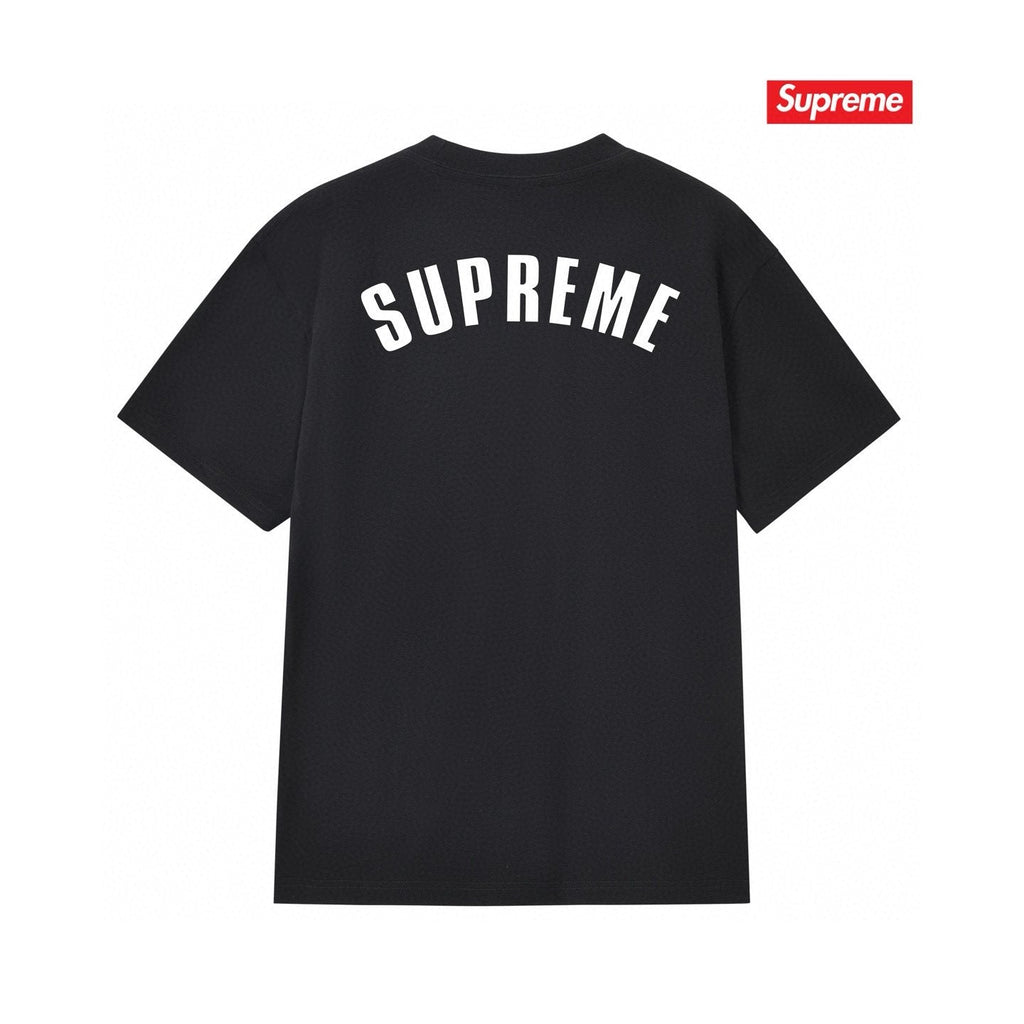 Supreme Cracked Arched Wordmark Graphic T-Shirt