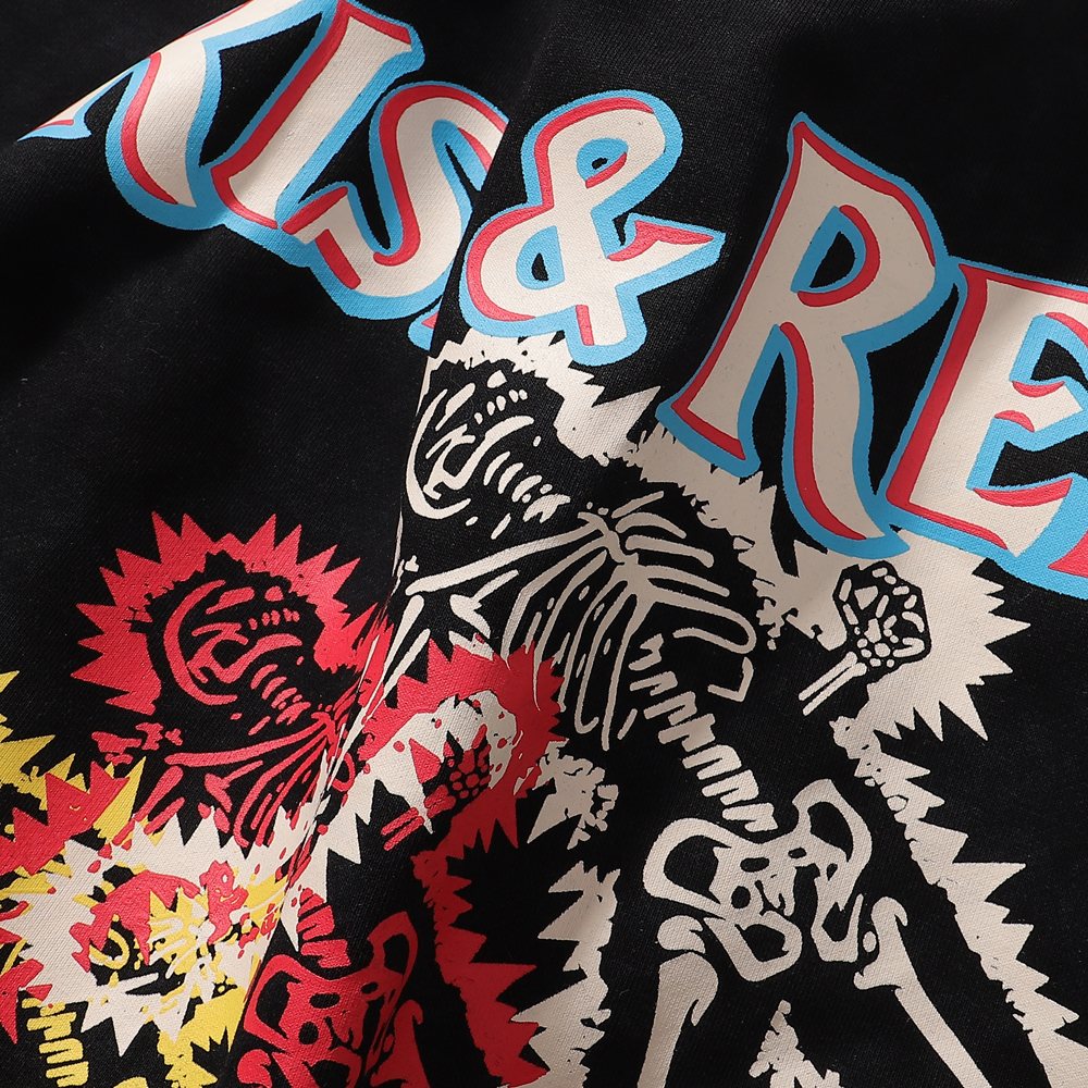 KLEEP Rise & Rebel Skeleton Graphic T-Shirt