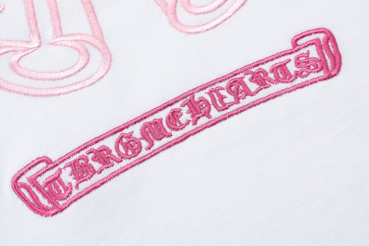 Chrome Hearts Cross Graphic Raglan Long-Sleeve T-Shirt