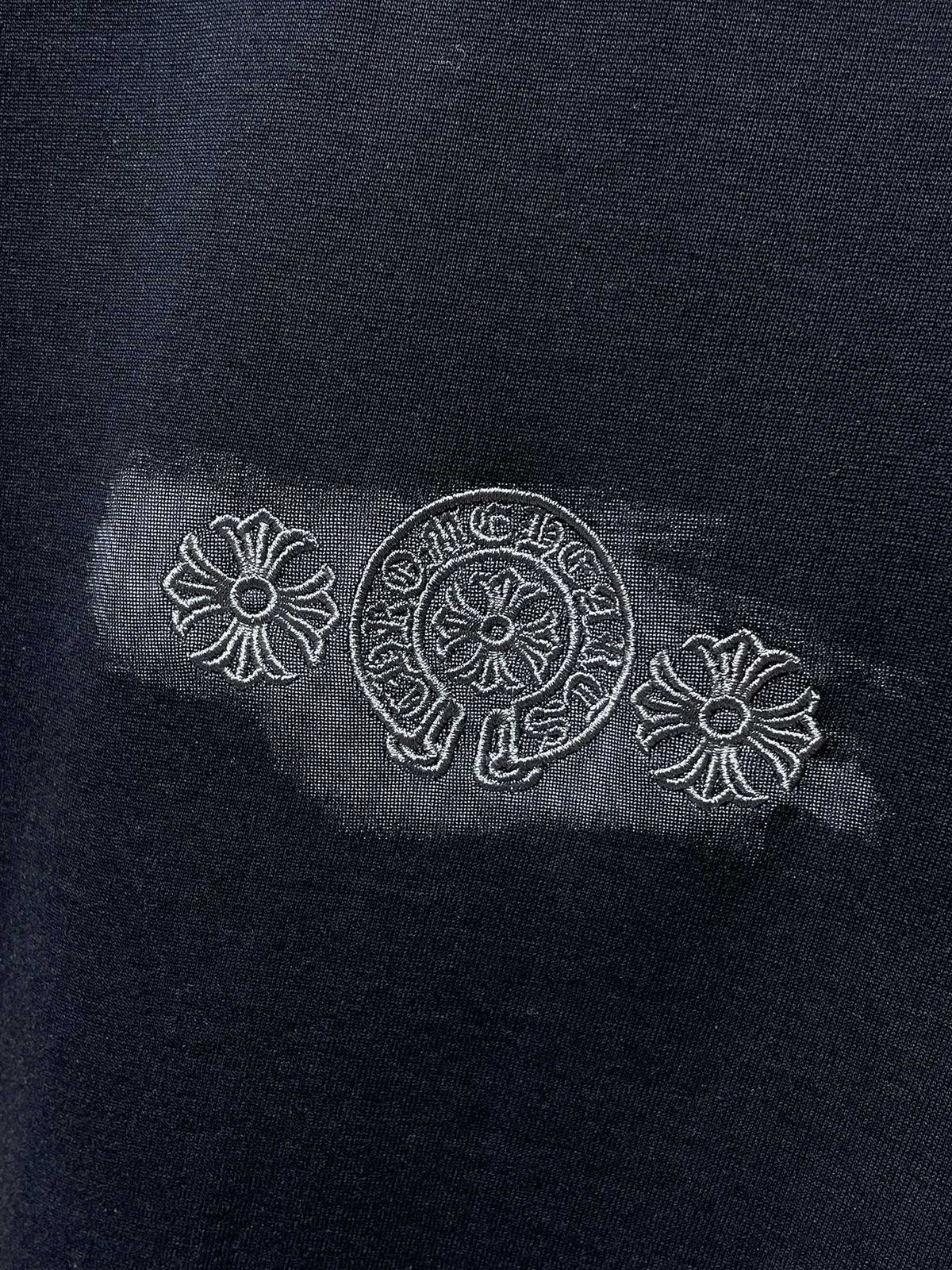 Chrome Hearts Gothic Floral Graphic T-Shirt