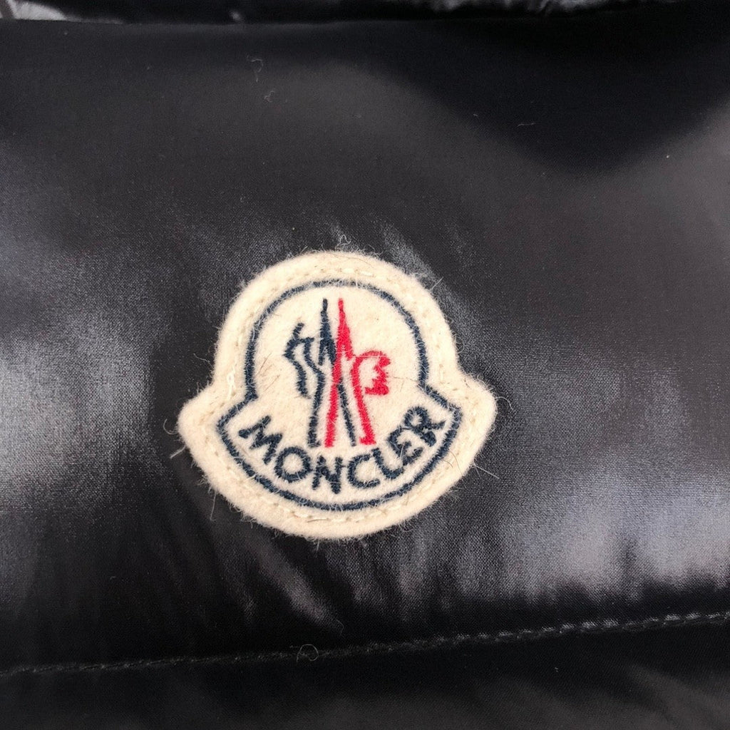 Moncler Black Maya Hooded Quilted Down Vest