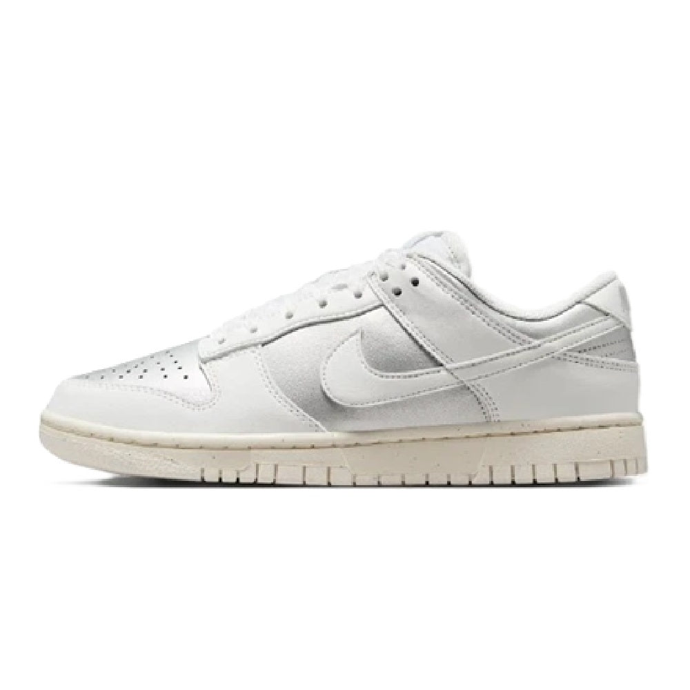 Women's Nike Dunk Low Next Nature Mtlc Platinum/Summit White (IB7311 001)