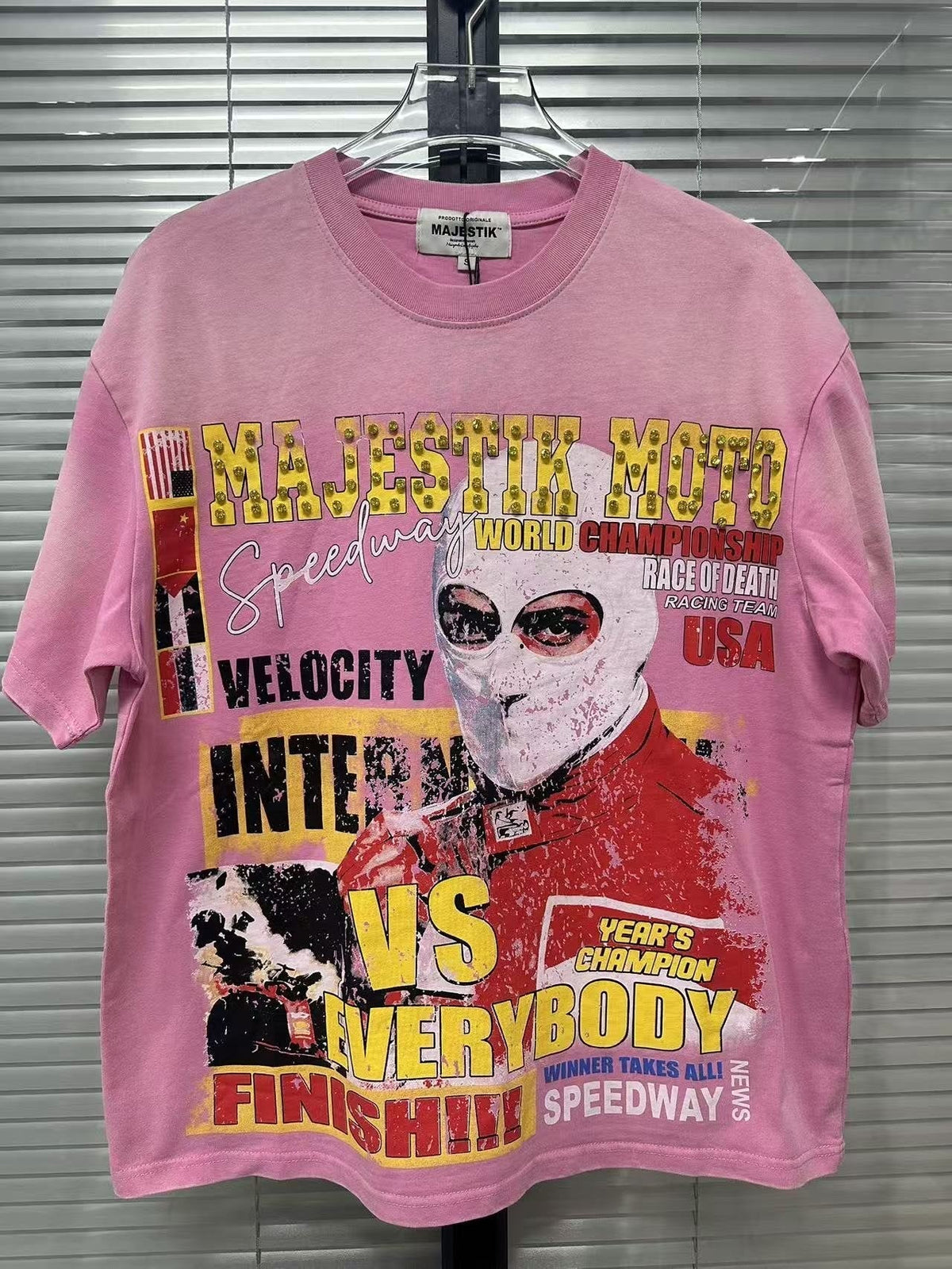 MAJESTIK Moto Racing Graphic T-Shirt
