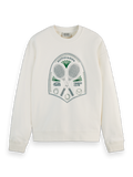 S&S Embroidered Chest Artwork Crewneck