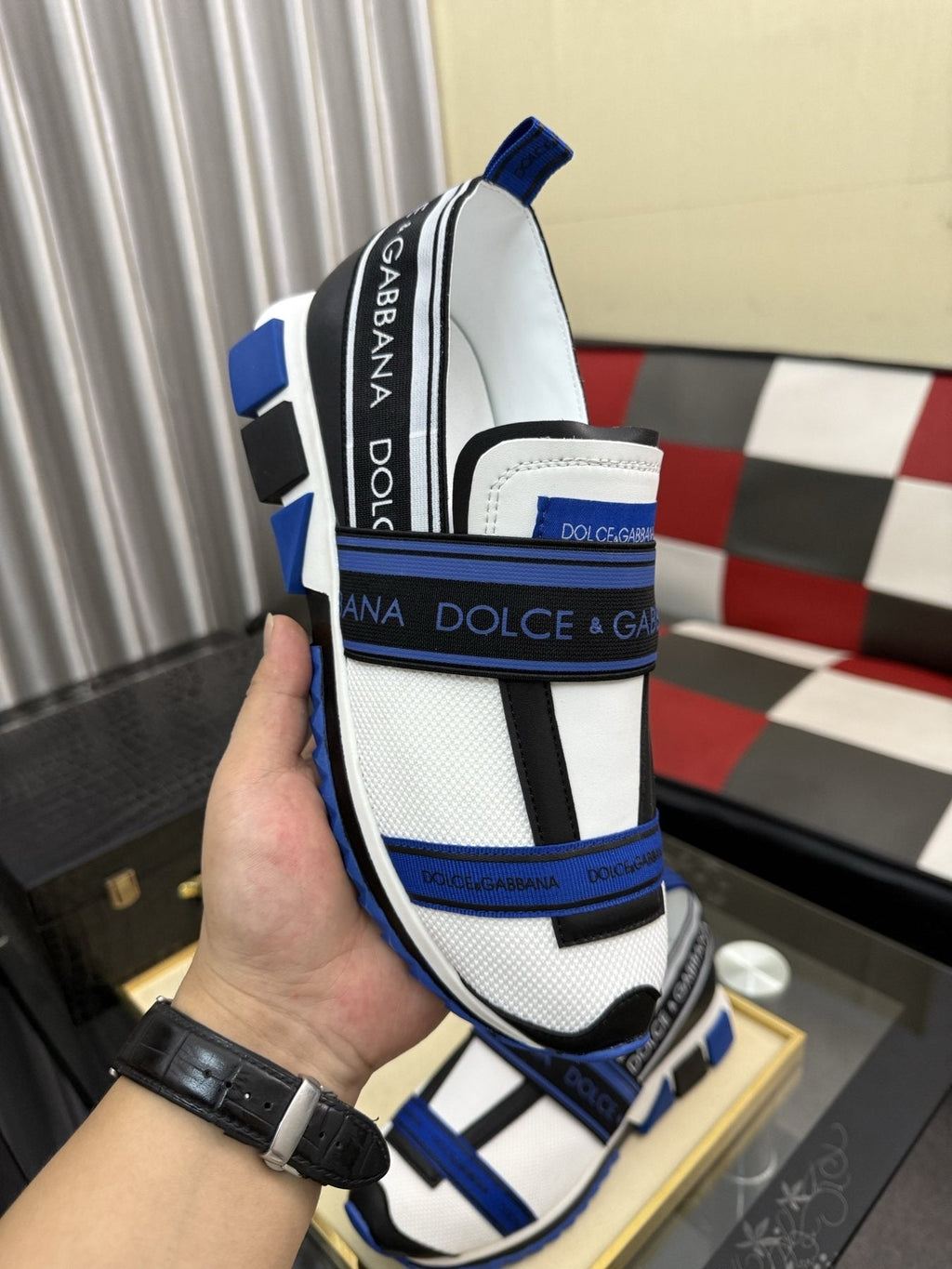 Dolce & Gabbana Strap Sneakers