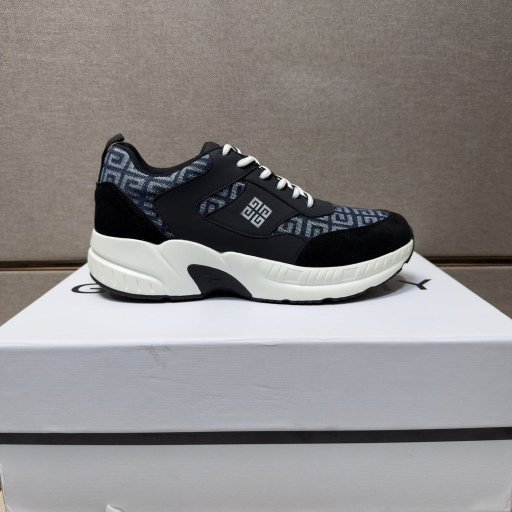 Givenchy Geometric Panel Low-Top Sneakers