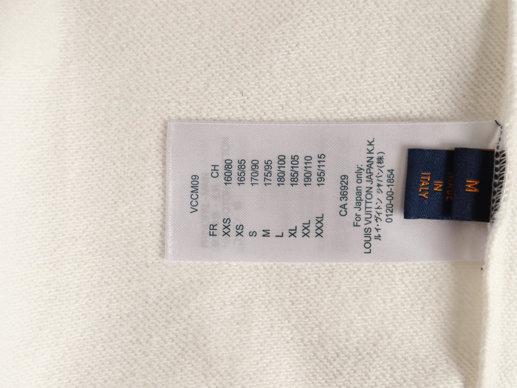 Louis Vuitton Scattered-Motif LV Back Graphic Hoodie - Off-White